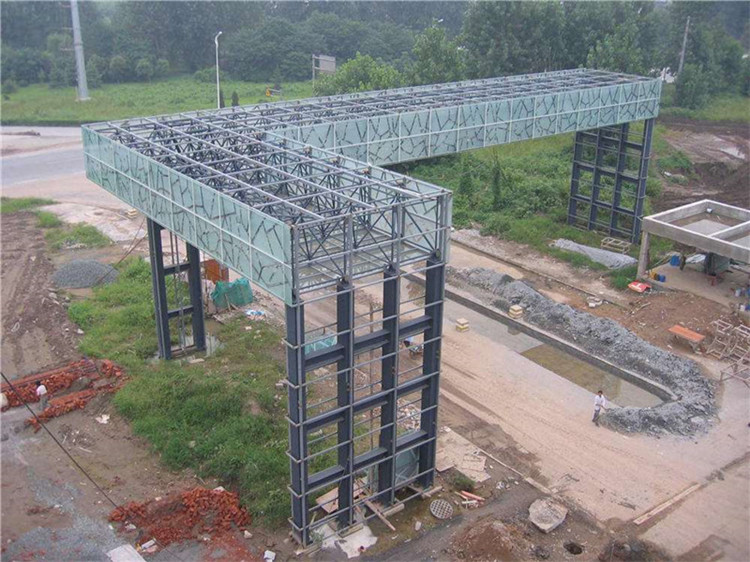 乌兰浩特收费站网架